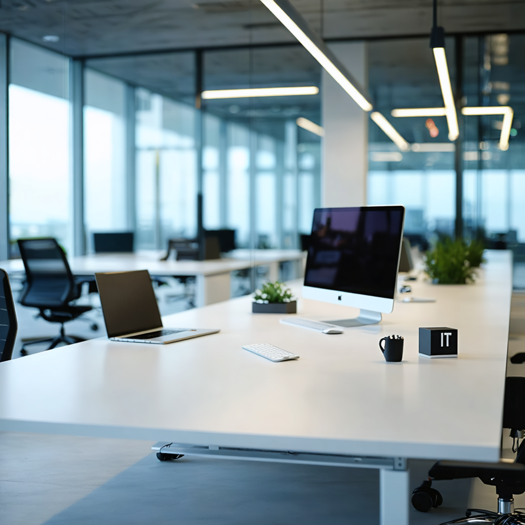 Modulare IT-Tischsysteme von Salfer: Zukunftssichere und flexible Lösungen für moderne Arbeitswelten