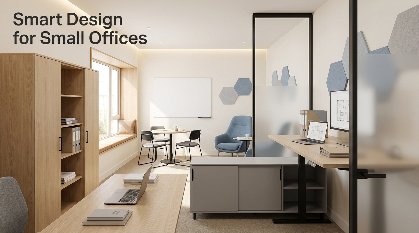 Kleine Büros clever planen: Mehr Arbeitsqualität auf wenigen Quadratmetern