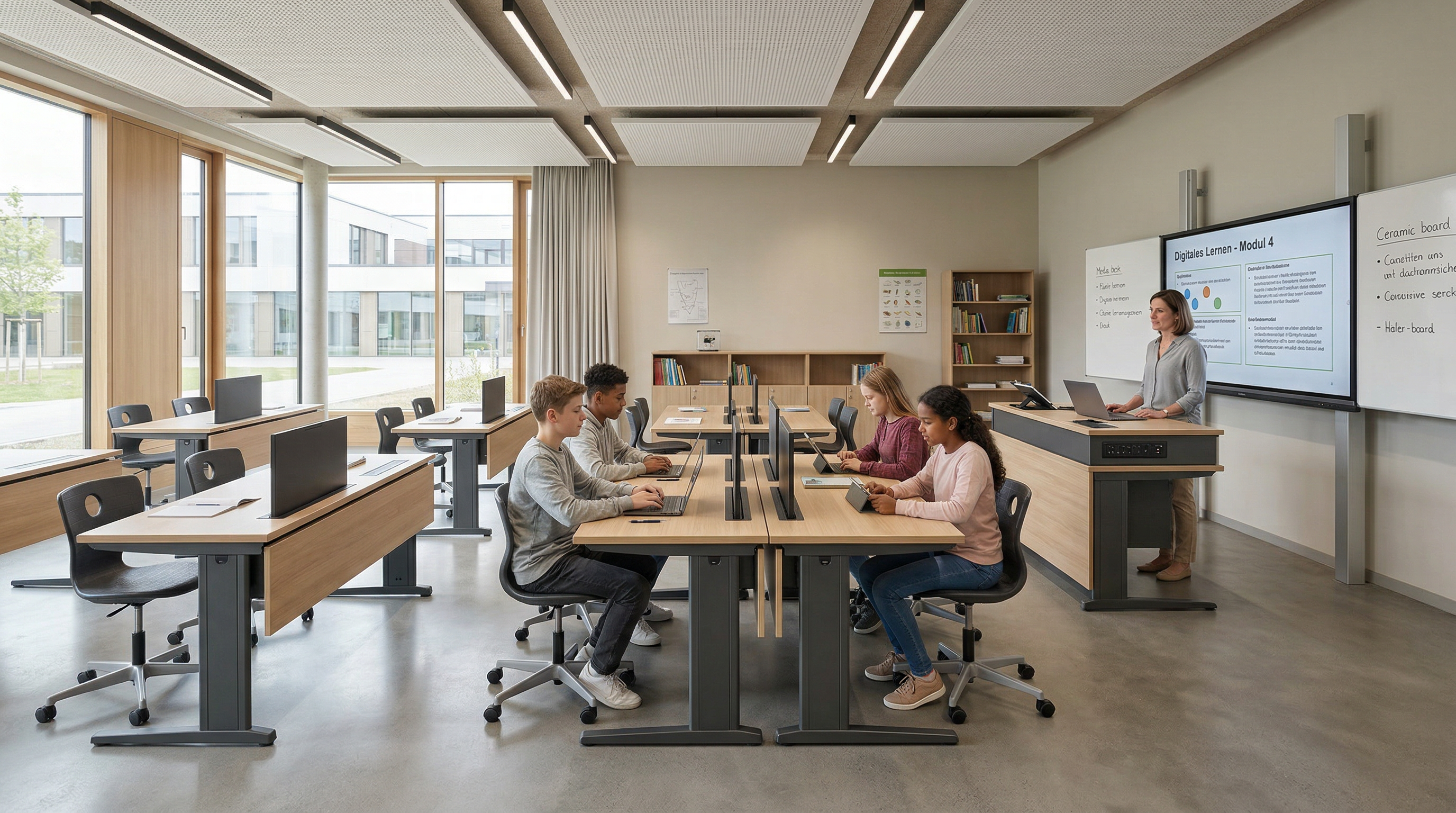 DigitalPakt 2.0 2026: Multifunktionale IT‑Möbelsysteme als nachhaltige Investition für Schulen