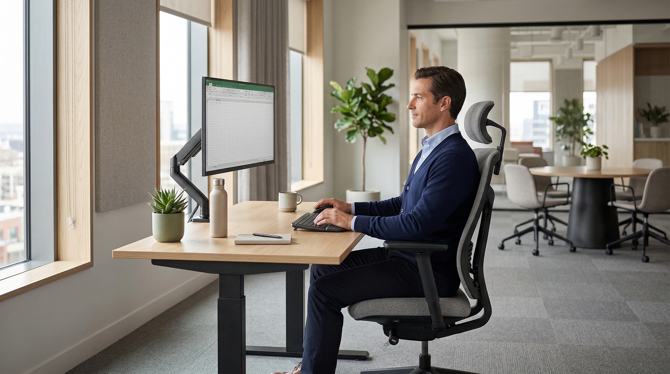 Ergonomie im Büro: Ganzheitliche Büroplanung für gesunde und produktive Arbeitsplätze