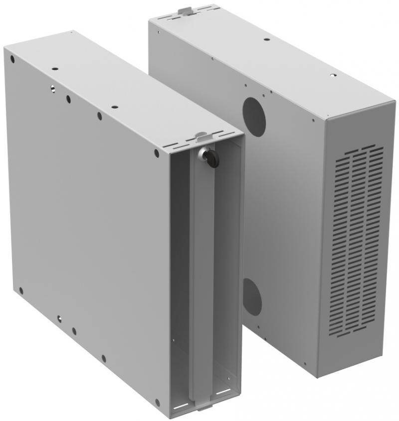 28 FPCS Schutzcontainer für schmale P Cs Grau