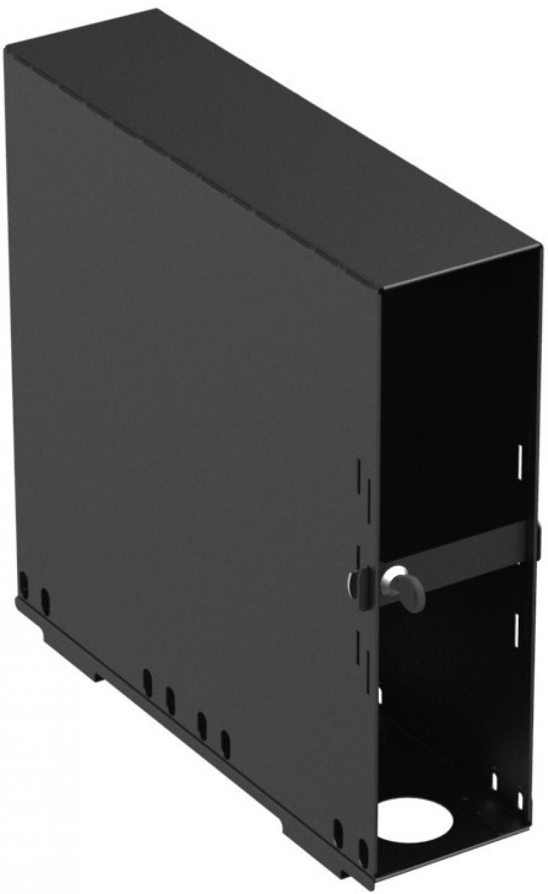 3 PI COUCE PD Schutzcontainer an den Tischfüßen für schmale P Cs Schwarz