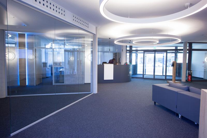 Glastrennwände in Büros