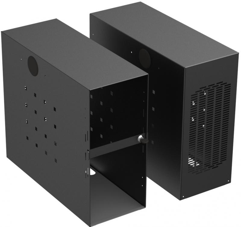 23 FVVB Schutzcontainer für große P Cs Schwarz