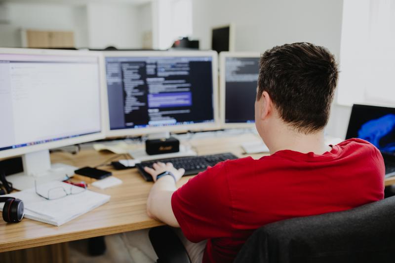 Einblick in die Arbeit in der Abteilung IT-Dienstleister