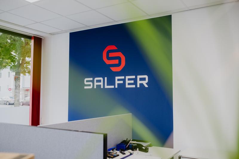 Eingangsbereich der Salfer GmbH Eingangsbereich der Salfer GmbH