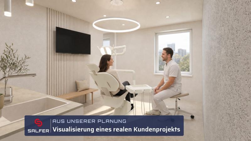 Büroplanung Visualisierung Behandlungsraum Büroplanung Visualisierung Behandlungsraum