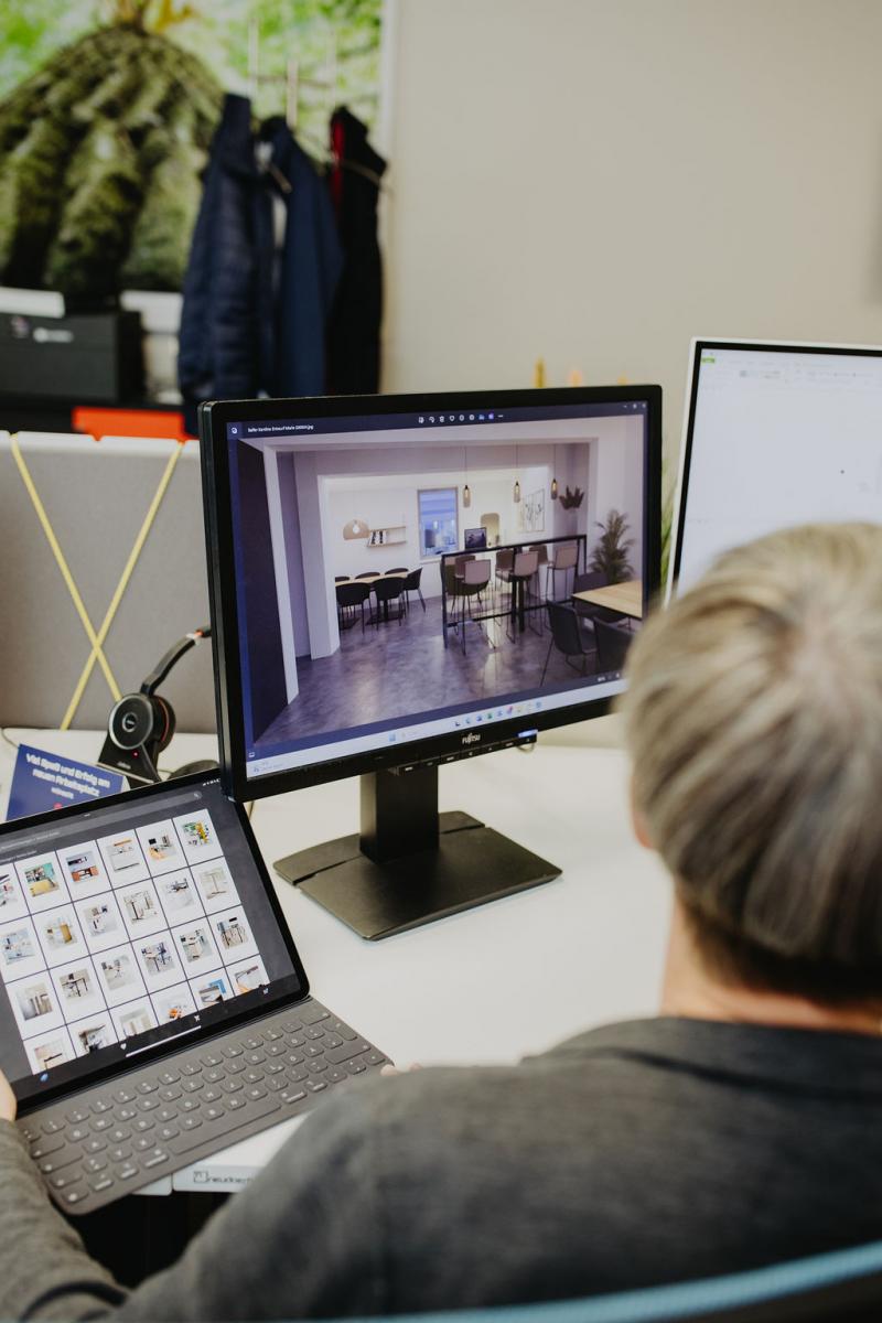 Büromöbel von Salfer - ergonomisch optimiert